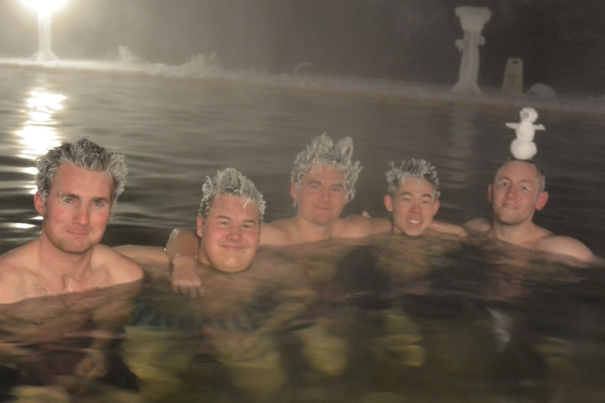 Hair Freezing Contest