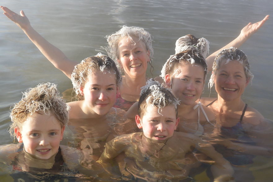 Hair Freezing Contest