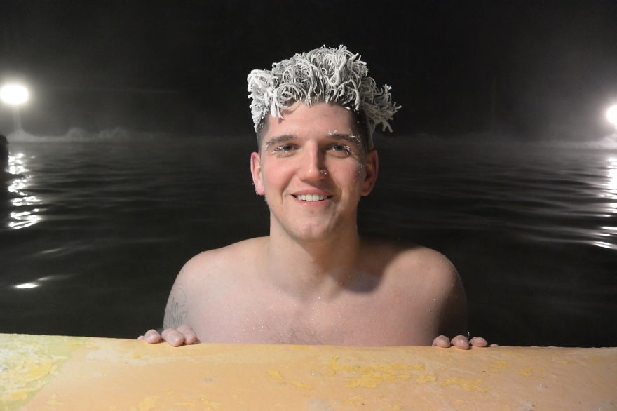 Hair Freezing Contest