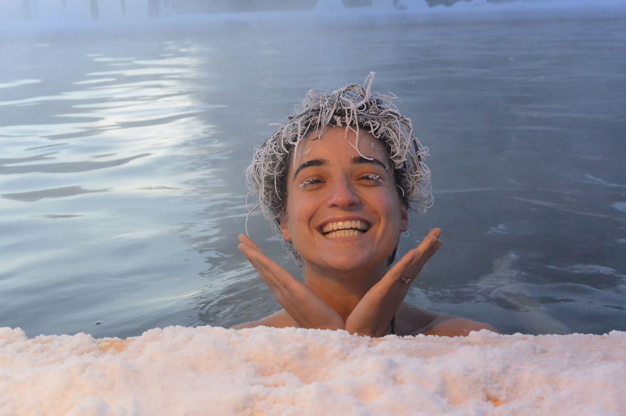 Hair Freezing Contest