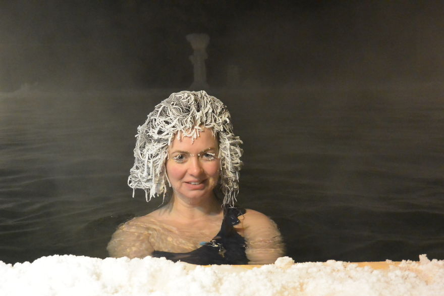 Hair Freezing Contest