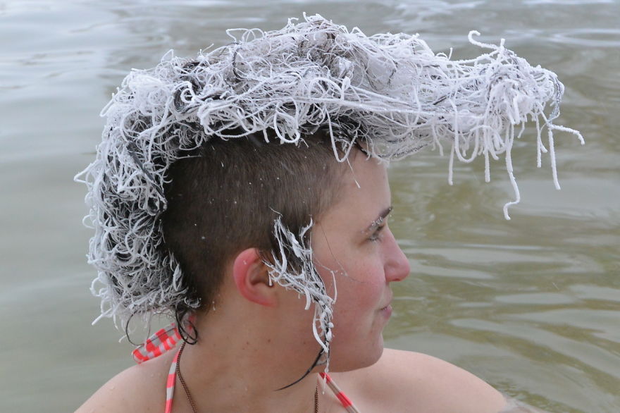 Hair Freezing Contest