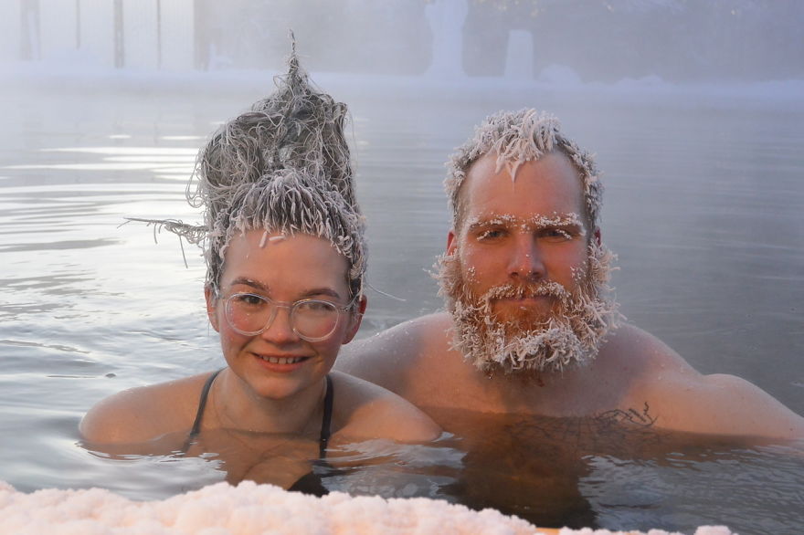 Hair Freezing Contest