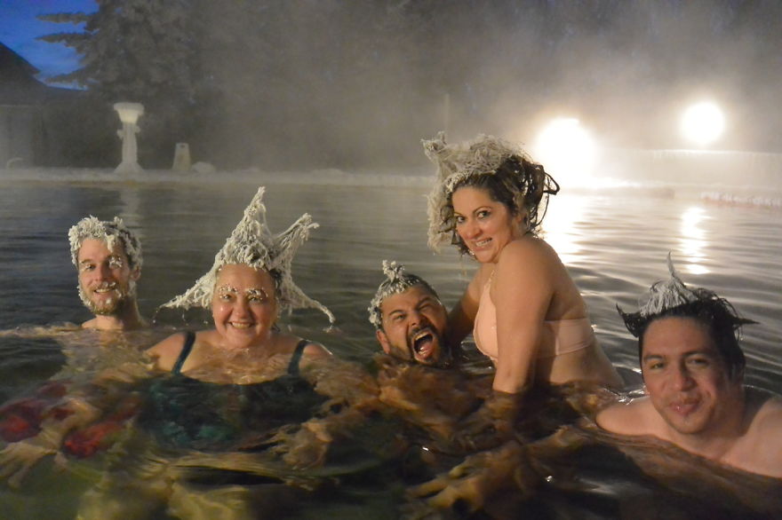 Hair Freezing Contest