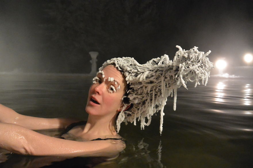 Hair Freezing Contest