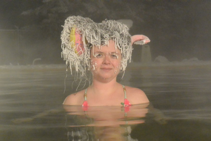 Hair Freezing Contest