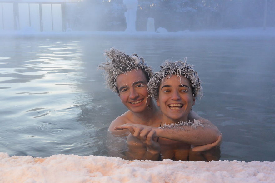 Hair Freezing Contest