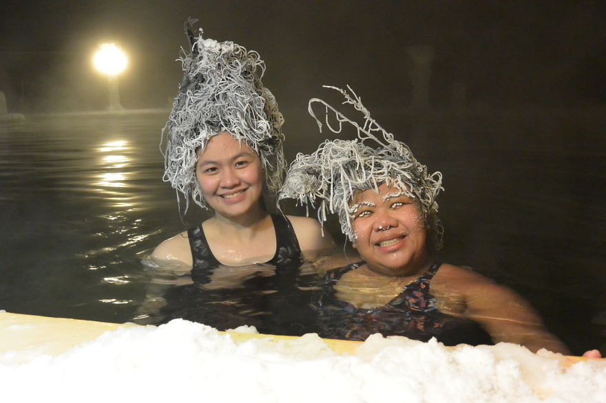 Hair Freezing Contest