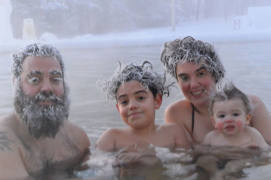 Hair Freezing Contest