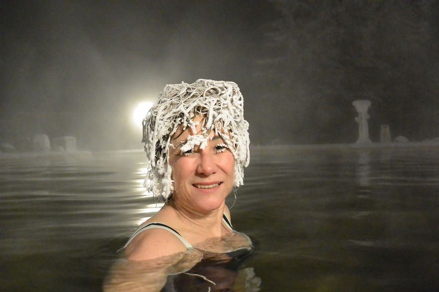 Hair Freezing Contest