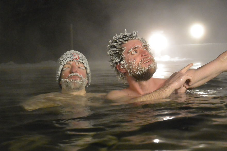 Hair Freezing Contest