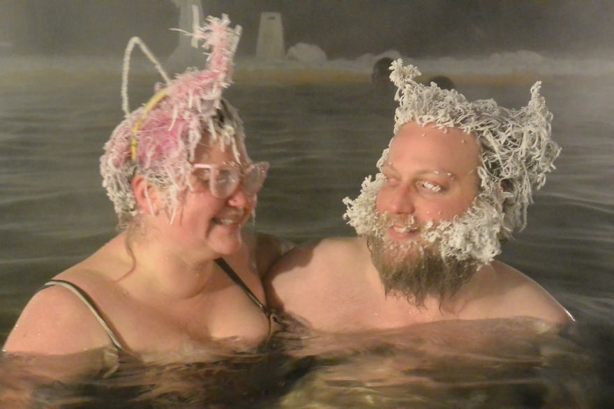 Hair Freezing Contest