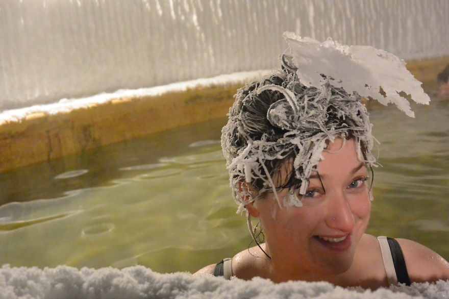 Hair Freezing Contest