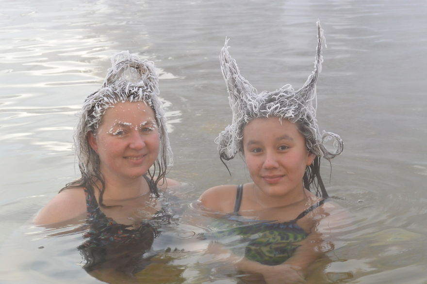 Hair Freezing Contest