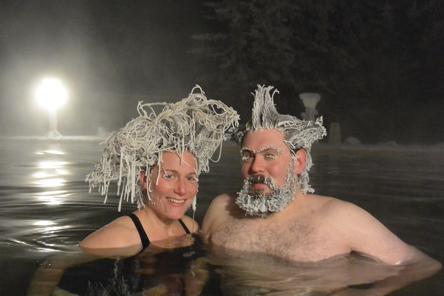 Hair Freezing Contest