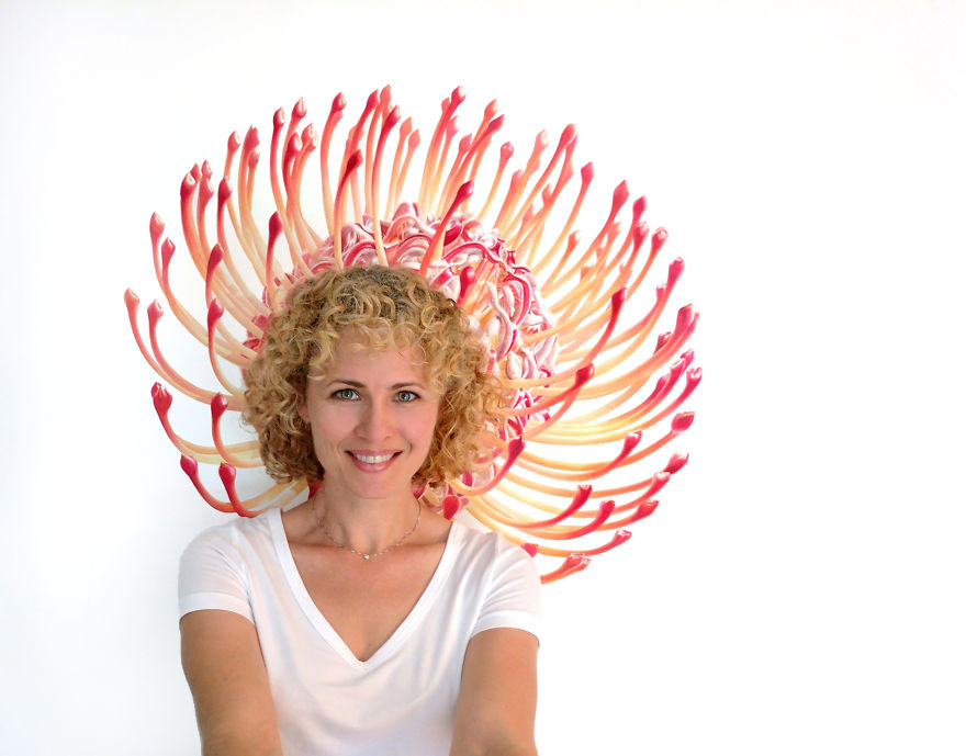 I Paint Crazy Alien Flowers In Watercolor I Paint Crazy Alien Flowers In Watercolor