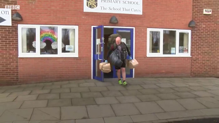 Heroic Teacher Walks 5 Miles Every Single Day To Deliver 40 Lbs Of Free Lunches To 78 Students