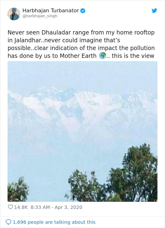 'Never Could Imagine This Was Possible': The Himalayas Are Visible 125 Miles Away In Parts Of India For The First Time In 30 Years