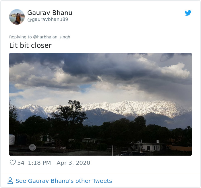 'Never Could Imagine This Was Possible': The Himalayas Are Visible 125 Miles Away In Parts Of India For The First Time In 30 Years 'Never Could Imagine This Was Possible': The Himalayas Are Visible 125 Miles Away In Parts Of India For The First Time In 30 Years