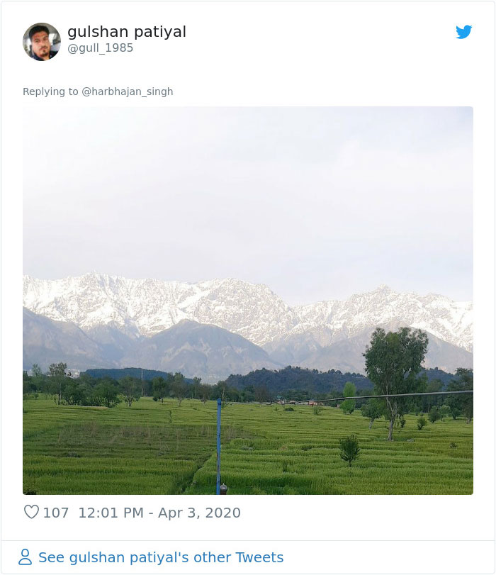 'Never Could Imagine This Was Possible': The Himalayas Are Visible 125 Miles Away In Parts Of India For The First Time In 30 Years 'Never Could Imagine This Was Possible': The Himalayas Are Visible 125 Miles Away In Parts Of India For The First Time In 30 Years