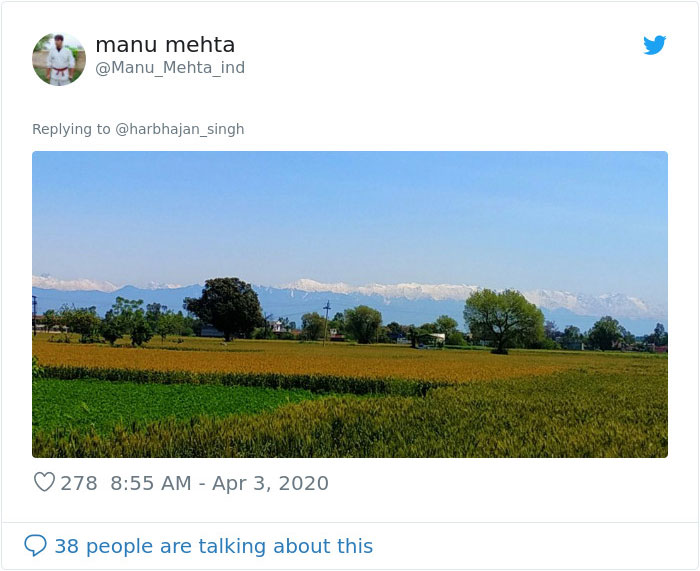 'Never Could Imagine This Was Possible': The Himalayas Are Visible 125 Miles Away In Parts Of India For The First Time In 30 Years 'Never Could Imagine This Was Possible': The Himalayas Are Visible 125 Miles Away In Parts Of India For The First Time In 30 Years