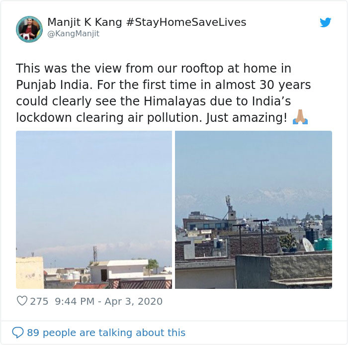 'Never Could Imagine This Was Possible': The Himalayas Are Visible 125 Miles Away In Parts Of India For The First Time In 30 Years 'Never Could Imagine This Was Possible': The Himalayas Are Visible 125 Miles Away In Parts Of India For The First Time In 30 Years