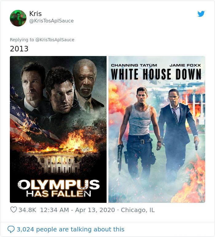 Twitter Users Are Noticing That Hollywood Makes 'The Same Movie' Every Year, Post 9 Convincing Side-By-Side Examples