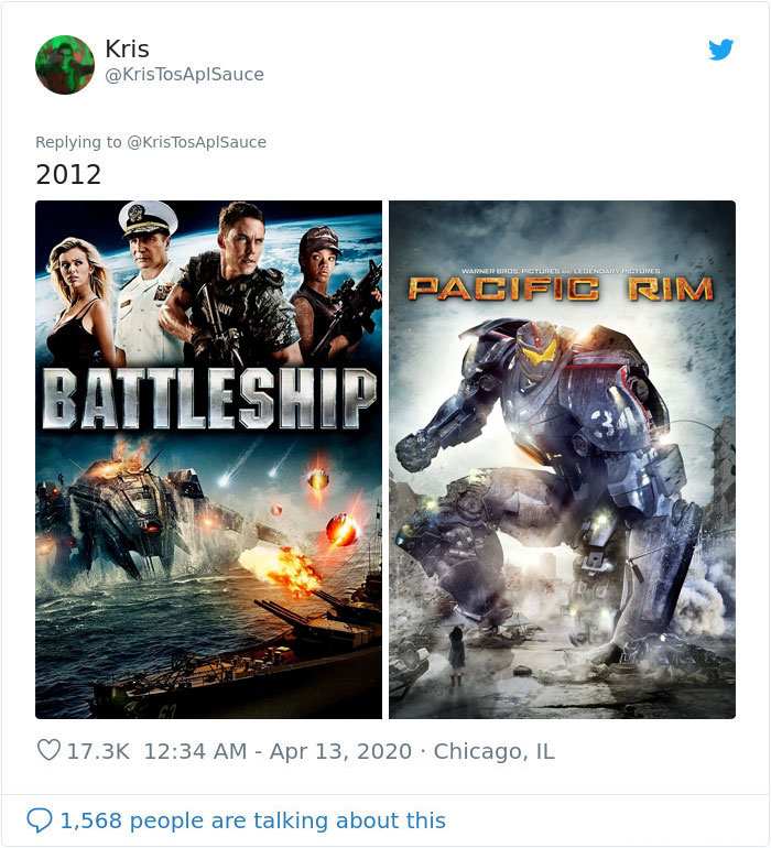 Twitter Users Are Noticing That Hollywood Makes 'The Same Movie' Every Year, Post 9 Convincing Side-By-Side Examples