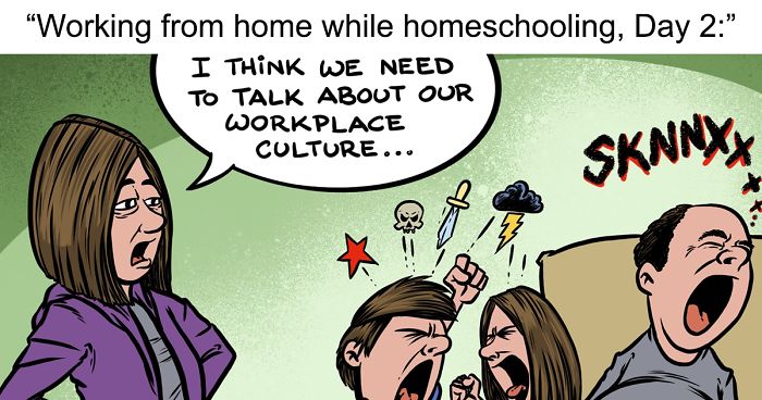 My 31 Relatable Comics That Show The Good, The Bad, And The Ugly Side Of Coronavirus Home Shelter