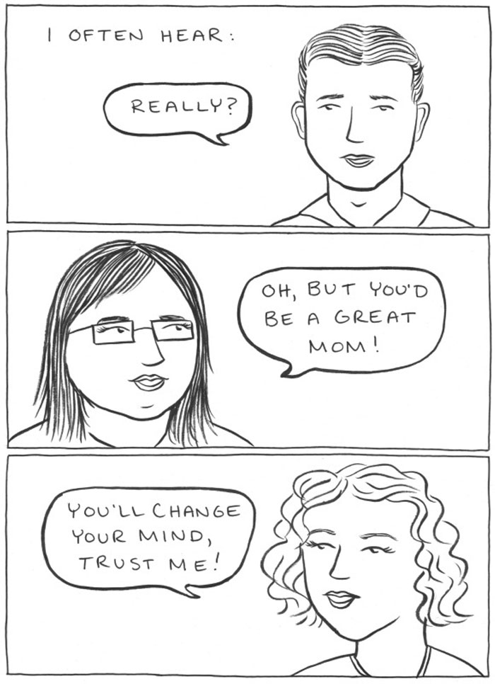 Not All Women Want Kids And This Artist Illustrates Why It's OK Not All Women Want Kids And This Artist Illustrates Why It's OK