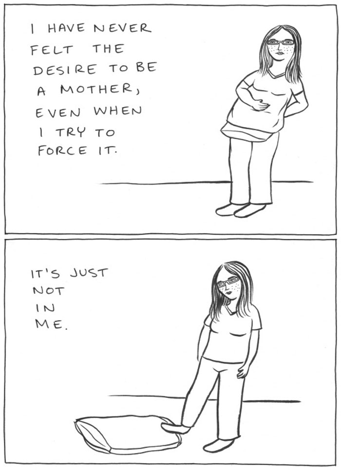 Not All Women Want Kids And This Artist Illustrates Why It's OK Not All Women Want Kids And This Artist Illustrates Why It's OK