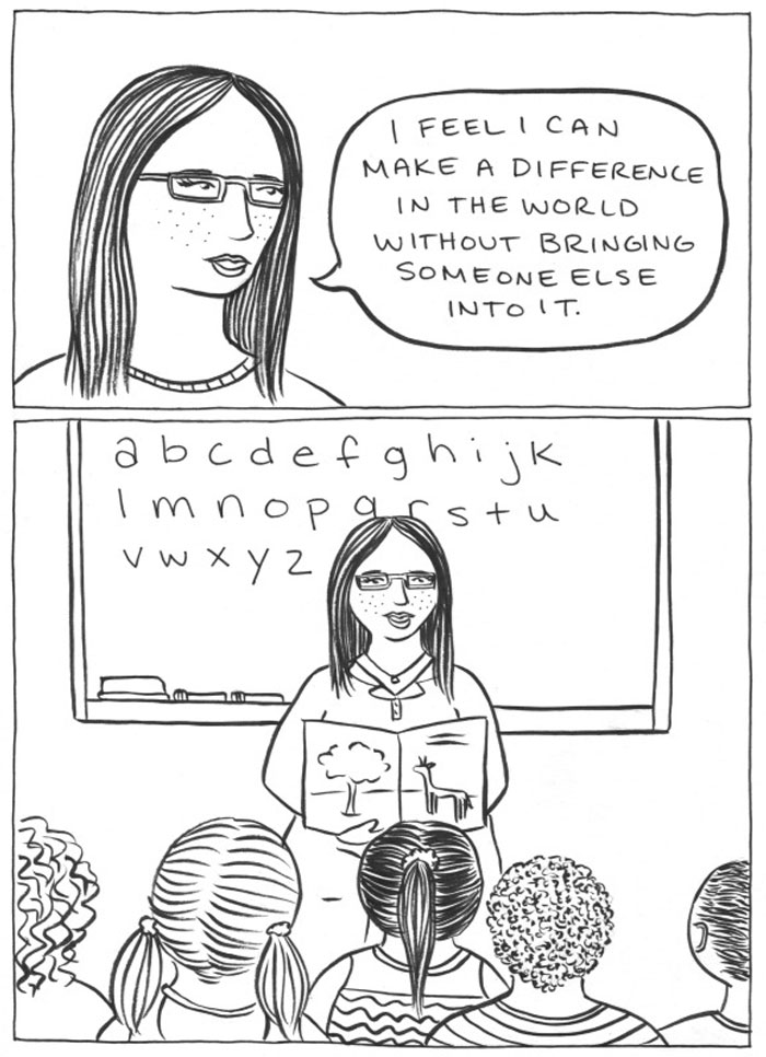 Not All Women Want Kids And This Artist Illustrates Why It's OK Not All Women Want Kids And This Artist Illustrates Why It's OK