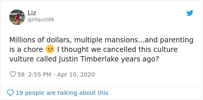 Justin Timberlake Is Forced To Take Care Of His Kid At All Times Due To Quarantine, Says 'It's Not Human,' And Some Parents Are Outraged Justin Timberlake Is Forced To Take Care Of His Kid At All Times Due To Quarantine, Says 'It's Not Human,' And Some Parents Are Outraged