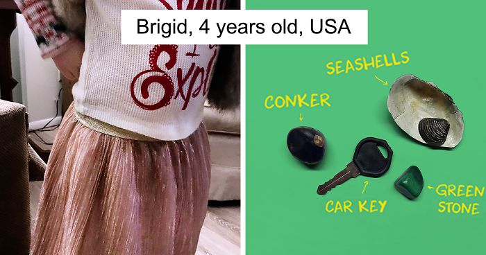 Preschoolers From 5 Different Countries Show What They Carry In Their Pockets