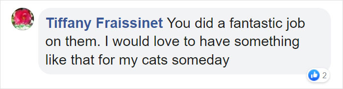 Man Builds Two Kitty Towers For His Cats And So Many People Want It, He's Gonna Start Selling The Building Plans