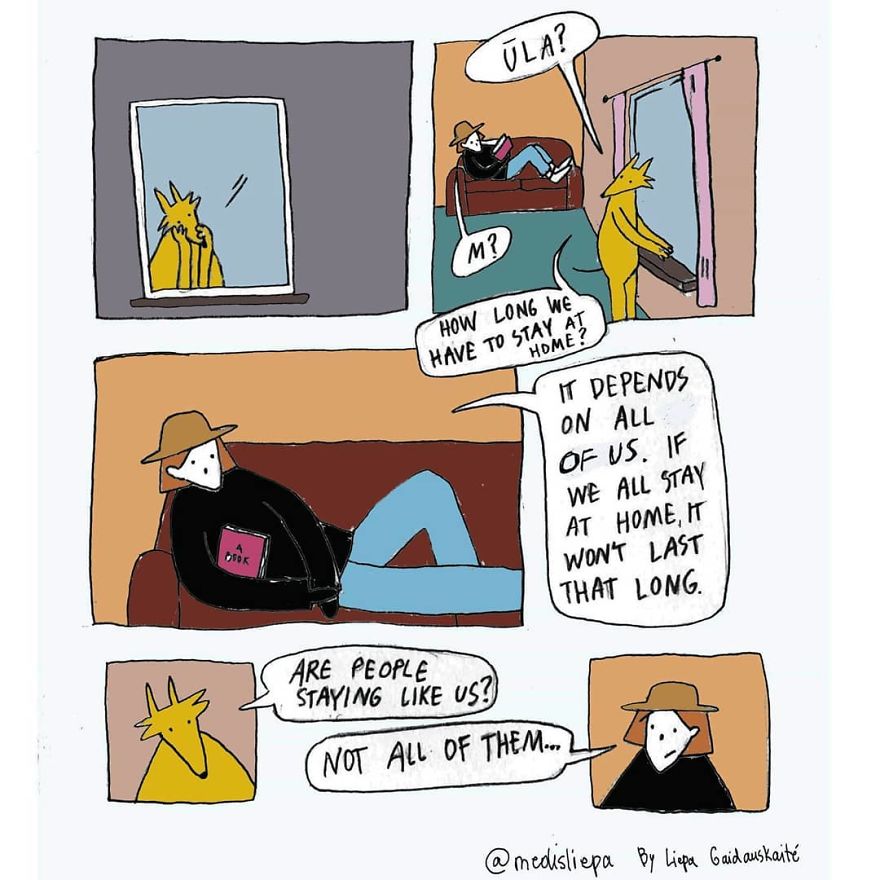 Thank You For Staying At Home