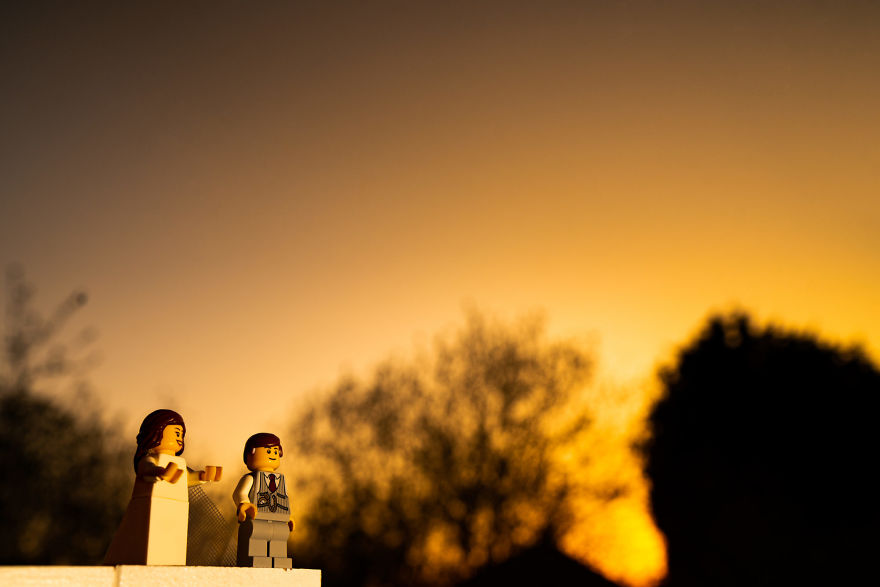 Isolated Photographer Shoots A Wedding Using His LEGOs And The Pics Are Hilariously Good