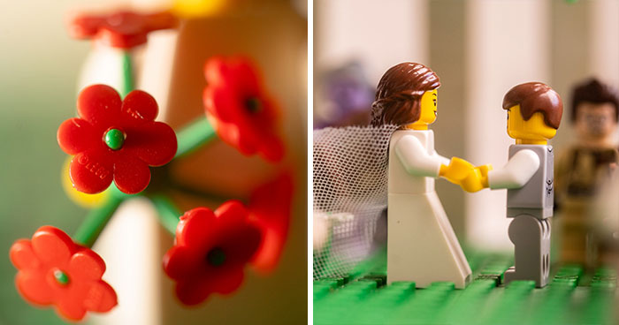 Isolated Photographer Shoots A Wedding Using His LEGOs And The Pics Are Hilariously Good