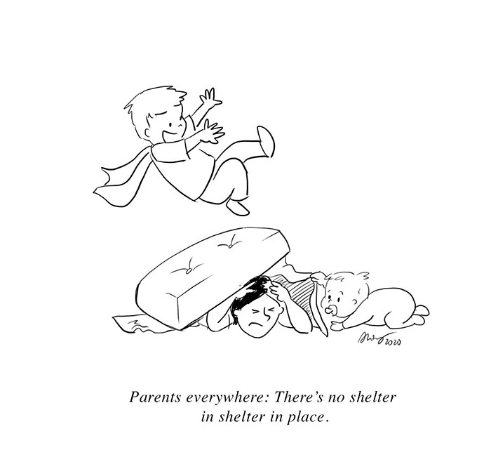 My Lighthearted Comics About Quarantine