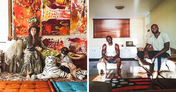 I Capture People All Around The World During Video Calls In Their Homes (46 Pics)