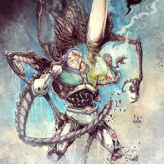 Buzz Lightyear vs. Alien