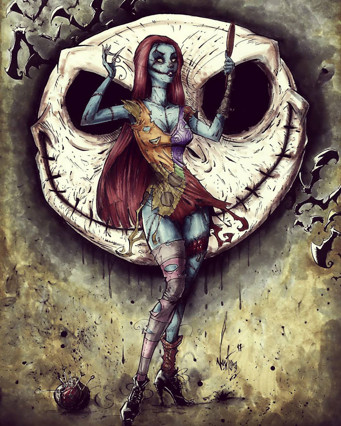 Jack Skellington & Sally