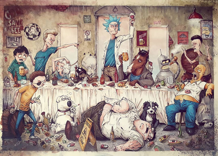 Rick & Morty, Beavis And Butthead, South Park, & Others