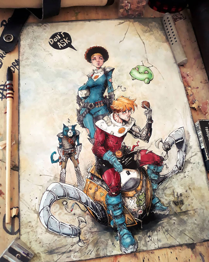 Gary & Quinn From Final Space