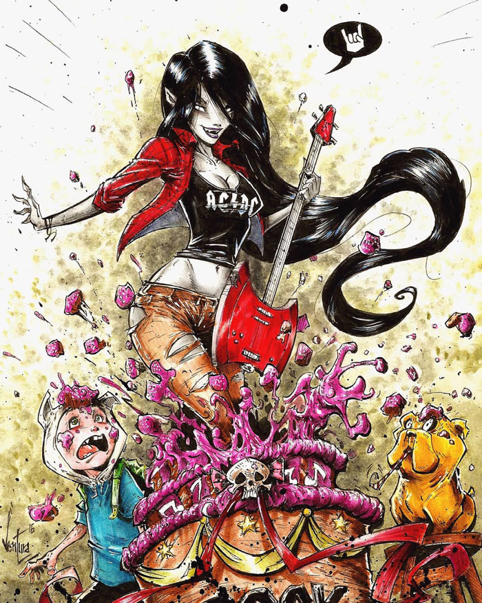 Finn, Marceline, & Jake