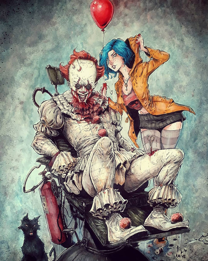 Pennywise & Coraline
