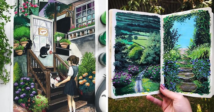 59 Vibrant Illustrations Inspired By Nature By Australian Artist