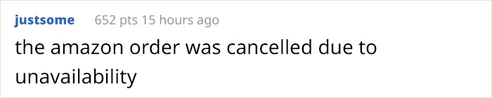 Comment on Amazon order cancellation, humor during quarantine through dad jokes.