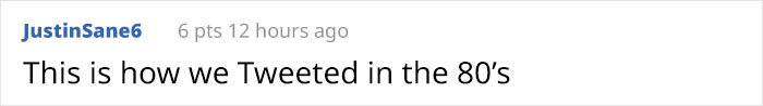 Comment by JustinSane6: "This is how we Tweeted in the 80s," related to dad jokes in quarantine. Comment by JustinSane6: "This is how we Tweeted in the 80s," related to dad jokes in quarantine.