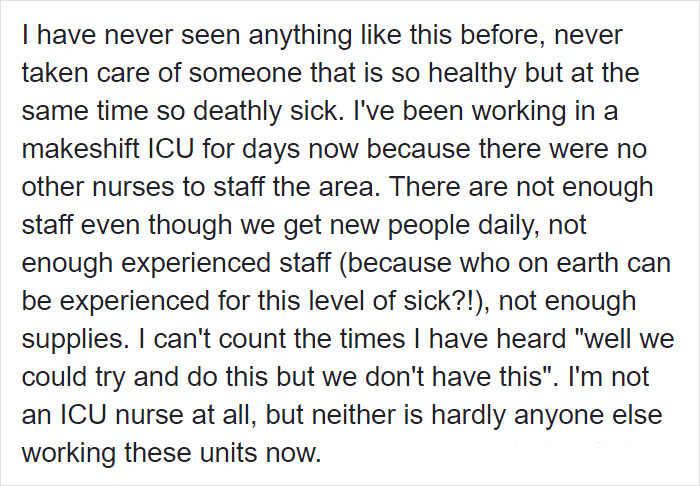 You Think Coronavirus Is Scary? This ICU Nurse’s Viral Post Shows It’s Worse Than You Imagine